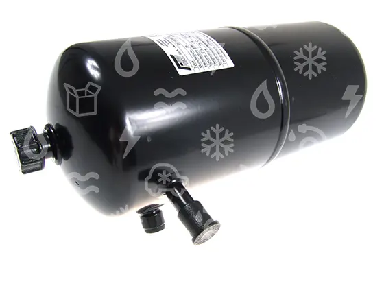 sběrač chladiva,  4,6 l, vstup 12 mm ODS, výstup 1